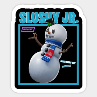 Slushy Soldier Sticker